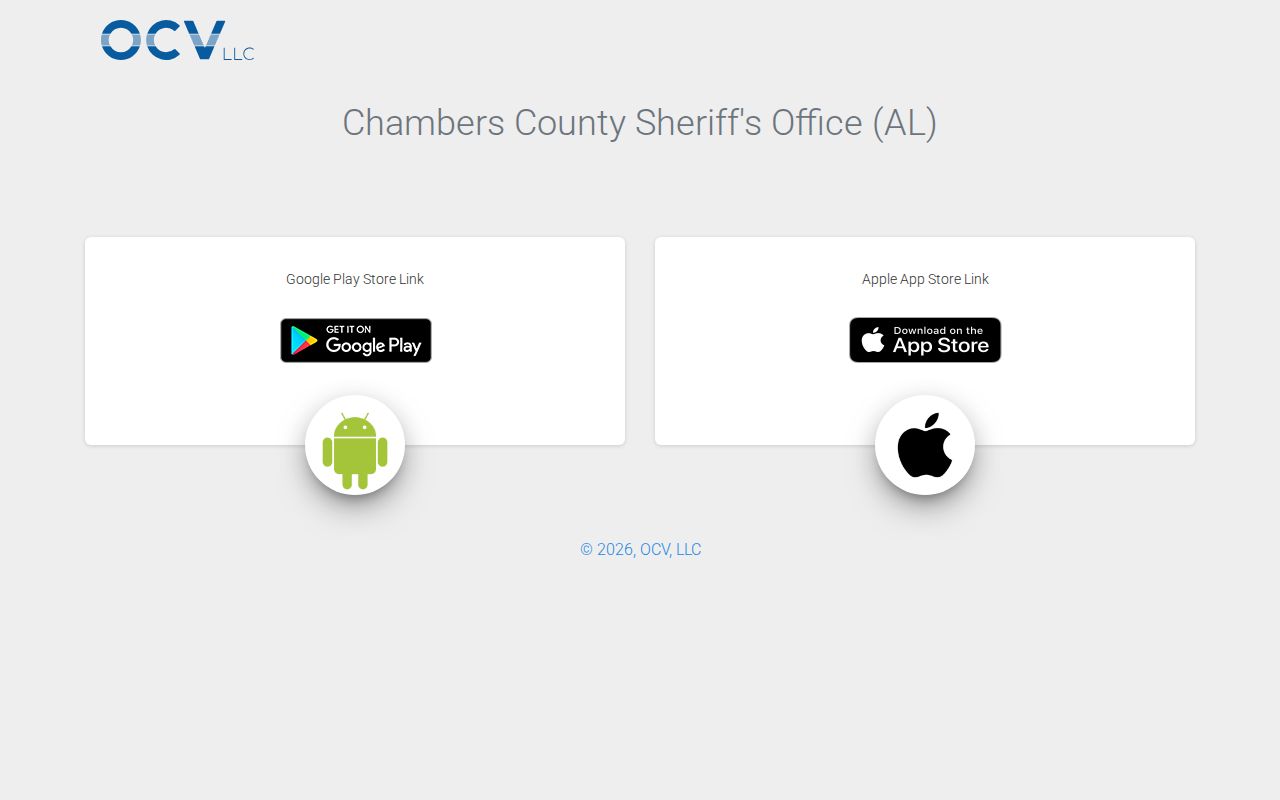 Official Chambers County sheriff app for inmate and arrest information